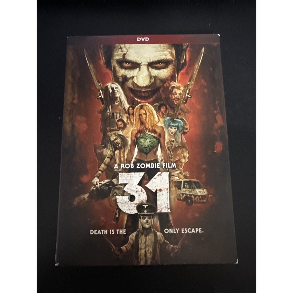 31 - ROB ZOMBIE FILM (DVD) New Sealed Cover Included